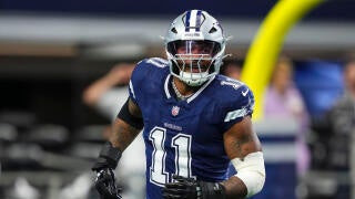 Micah Parsons in action, highlighting his vital role in the Cowboys' defense.