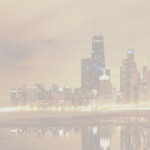 Luxury Limousine in Cityscape