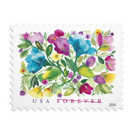 Image of Celebration Blooms Stamps