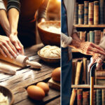 Illustration of hands performing acts of service