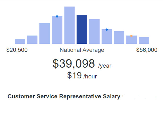 what do consumer services jobs pay