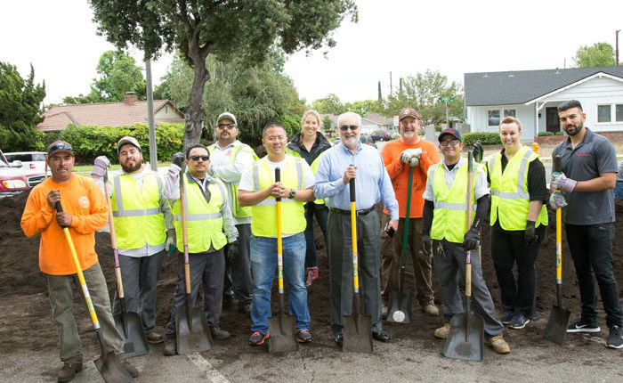 Athens Services commitment to community investment through local partnerships and volunteer efforts in Los Angeles.