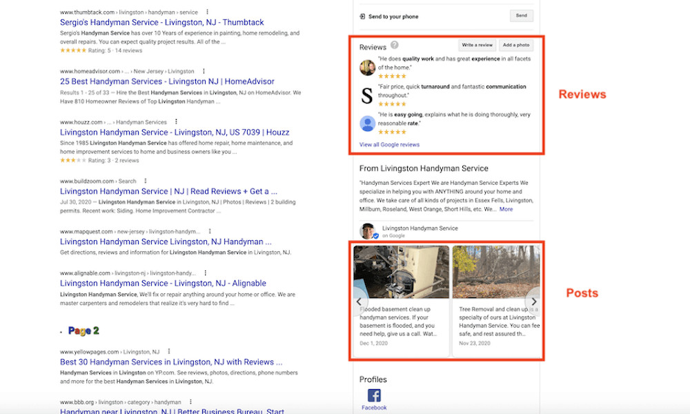 Contact Google My Business Support via Phone, Reviews and Posts