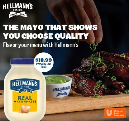 Hellmann's Mayonnaise Banner Ad for Gordon Food Service Store