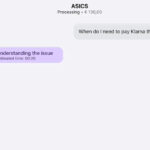 Klarna chatbot interface displaying how it works