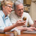 Couple managing medications online