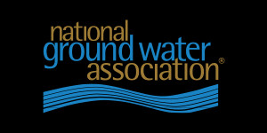 alt text: Logos of professional organizations: National Ground Water Association, Empire Water Well Drillers, and New York State Water Operators