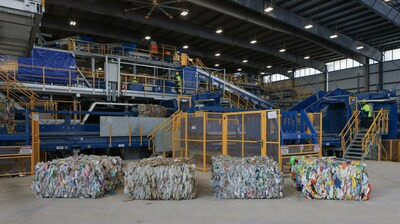 Republic Services Polymer Center in Las Vegas, Nevada, a first-of-its-kind recycling facility in North America.