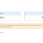 Speed test result showcasing 243 Mbps download speed on Spectrum Internet Ultra plan, a benchmark for evaluating best internet service performance.