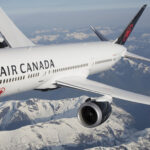 Air Canada aircraft representing global reach and customer service.