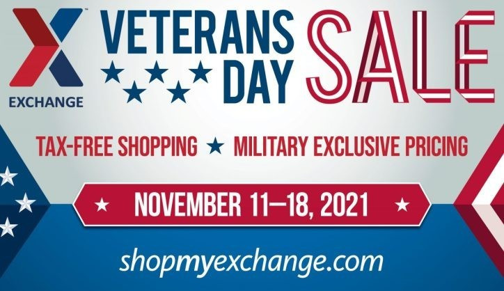 AAFES Veterans Day Savings