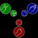 Rock Paper Scissors hand gestures