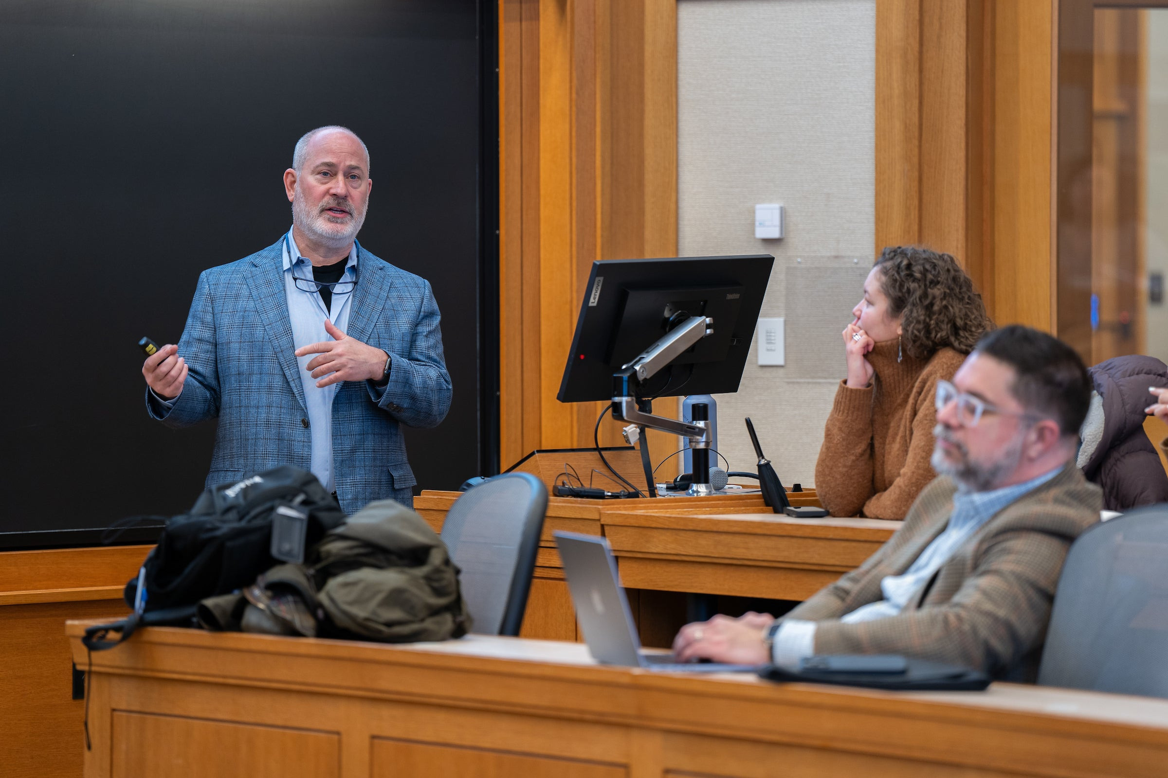 Gary Greenstein, speaking at Harvard Law School about Taylor Swift and IP Law.
