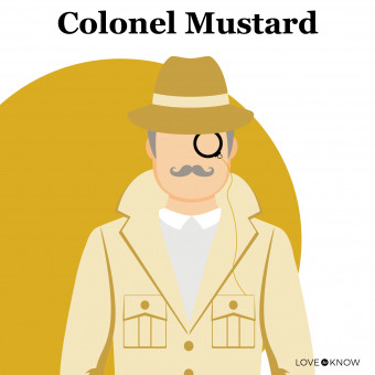Clue Character Colonel Mustard