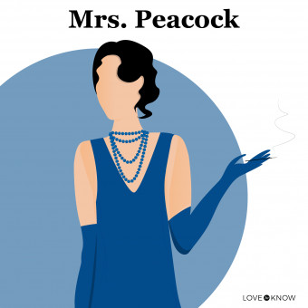 Clue Character Mrs. Peacock