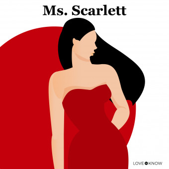 Clue Character Miss Scarlet