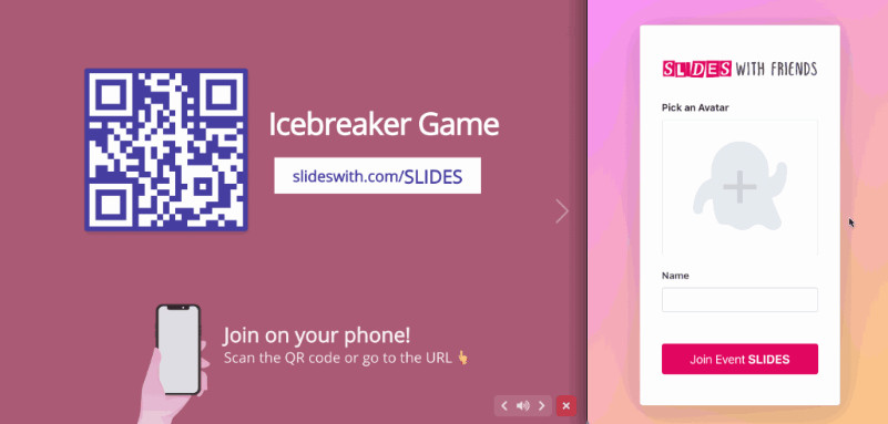 Slides With Friends join code