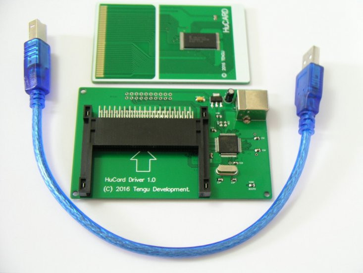 Tengu PC Engine ROM Dumper Kit: The complete kit for dumping PC Engine/TurboGrafx-16 games