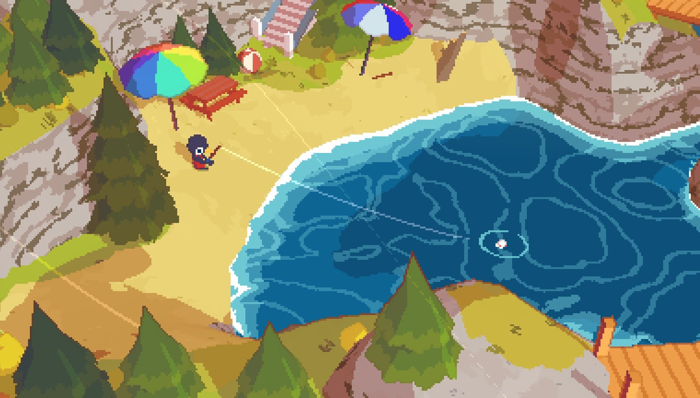 A Short Hike screenshot featuring the main character
