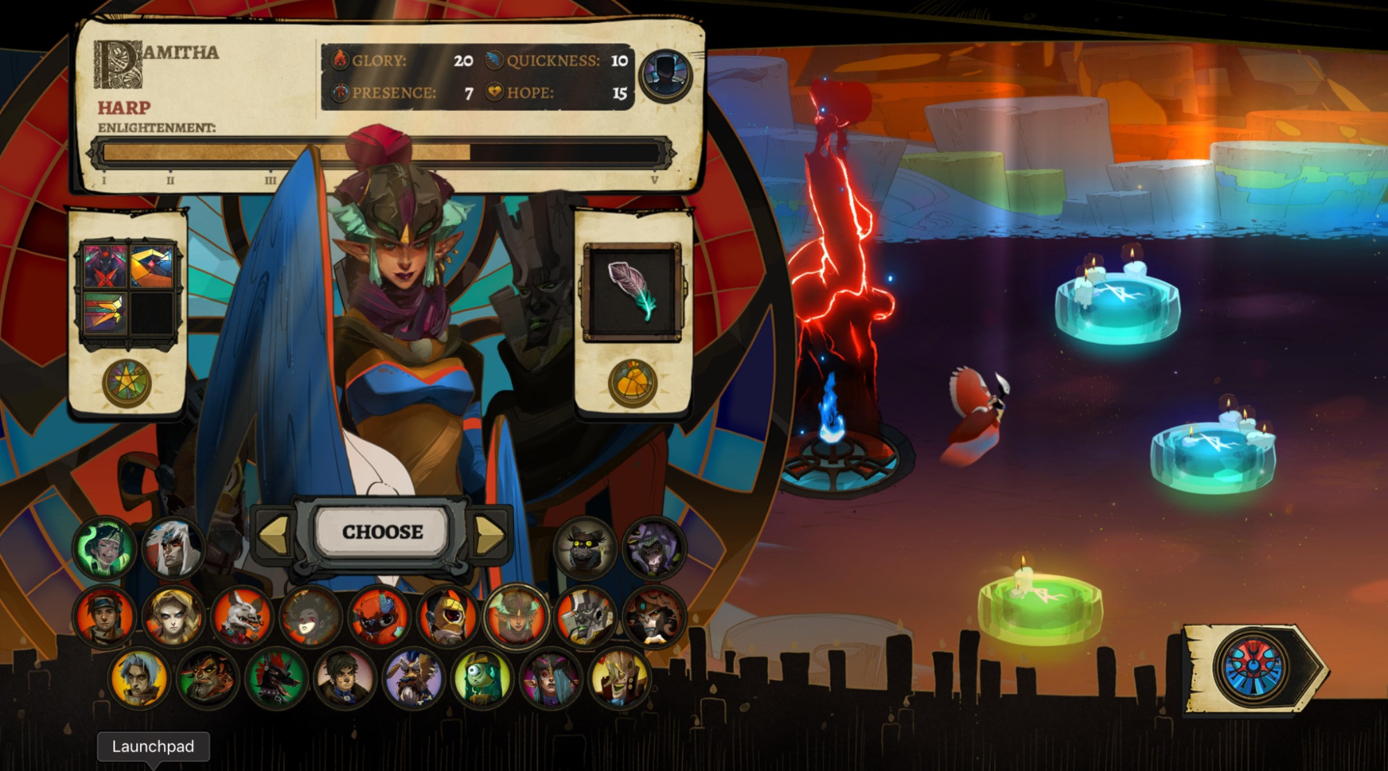 Pyre game screenshot showing a Rite