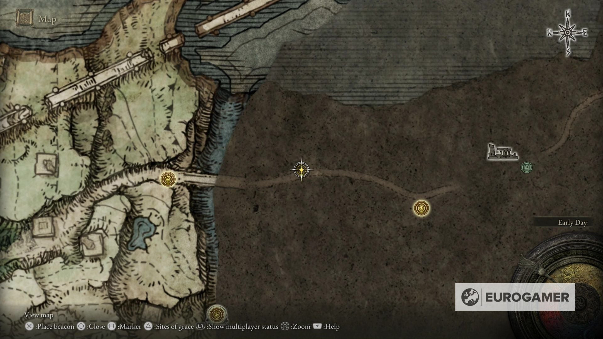 Graveyard East of Saintsbridge Elden Ring