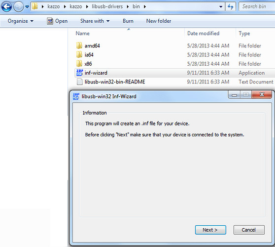 Kazzo Driver Installation: Install the drivers to allow your PC to recognize the Kazzo