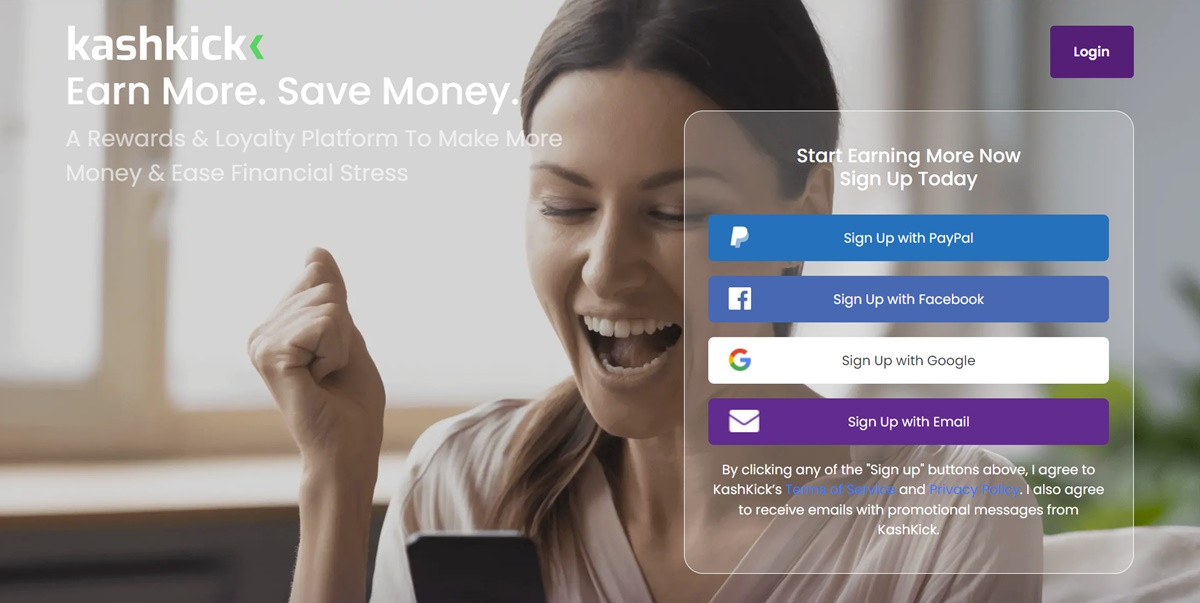 Kashkick review shows the app interface