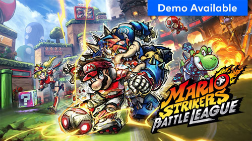 Mario Strikers Battle League playable characters and shallow game progression, but the gameplay is fun and addicting.