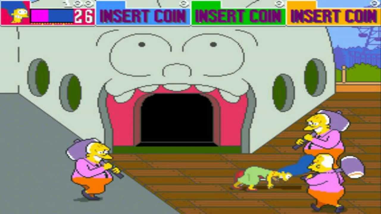 The Simpsons Arcade Game