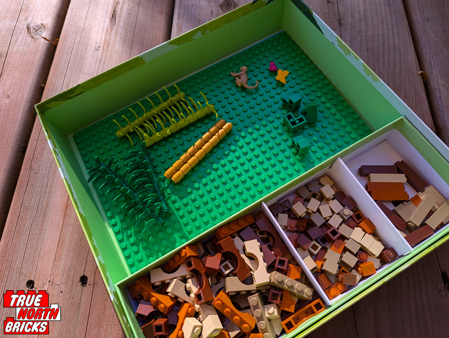 LEGO bricks included with Monkey Palace.