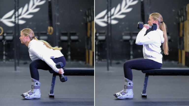 Dumbbell Clean Scaling