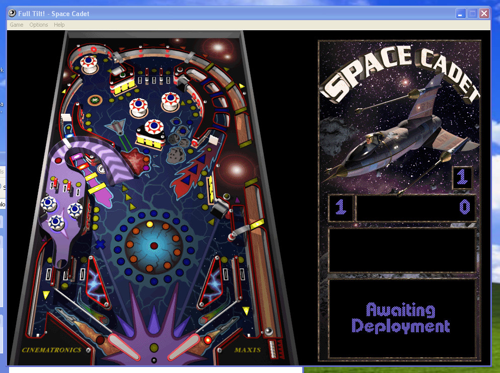 Pinball Space Cadet Screenshot