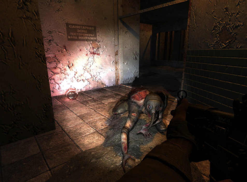 S.T.A.L.K.E.R. Clear Sky game box cover, showcasing the main character in a hazardous environment, surrounded by anomalies and atmospheric effects
