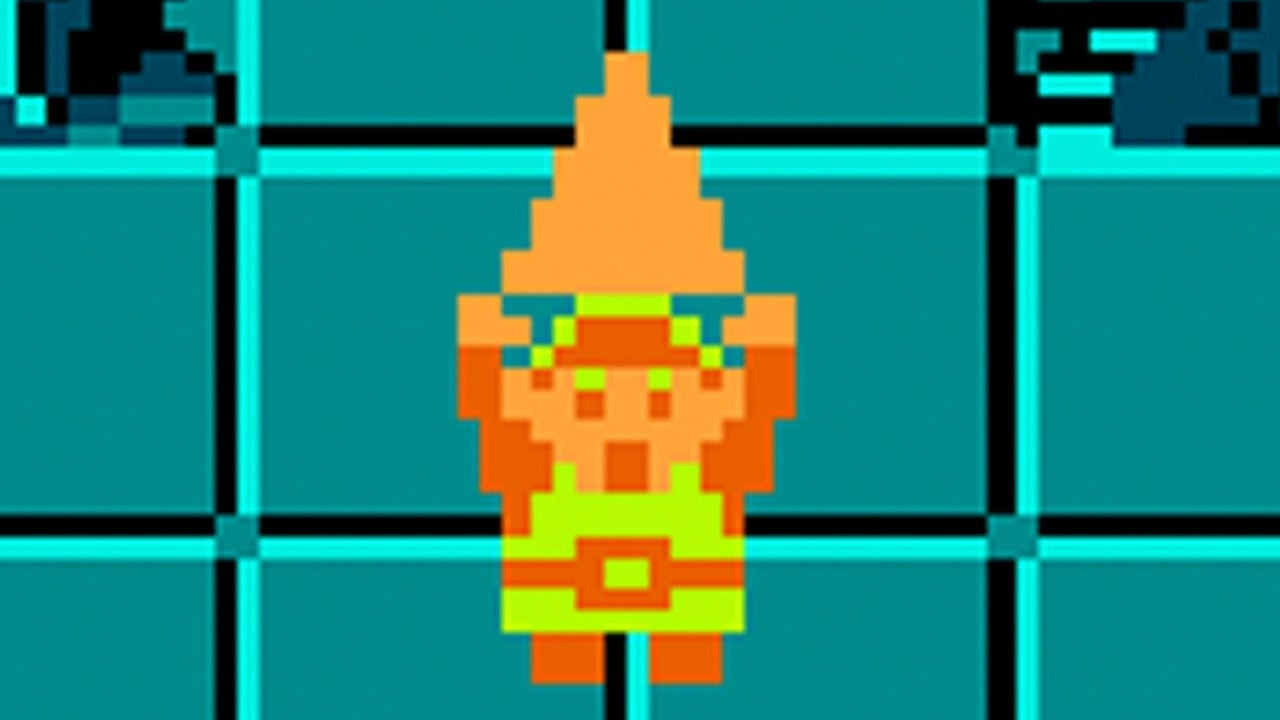 Link in the Original Legend of Zelda on NES