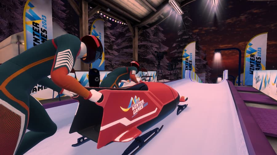 Winter Games 2023 competitions showcasing various sports disciplines