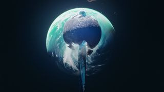 A shot of the planet of Tau Ceti IV during the Marathon game PS5 reveal.