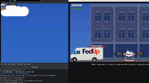Fedups Game in Heaps