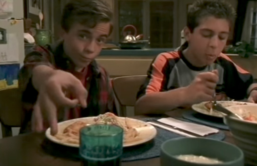 Malcolm demonstrating The Circle Game on ‘Malcolm in the Middle’