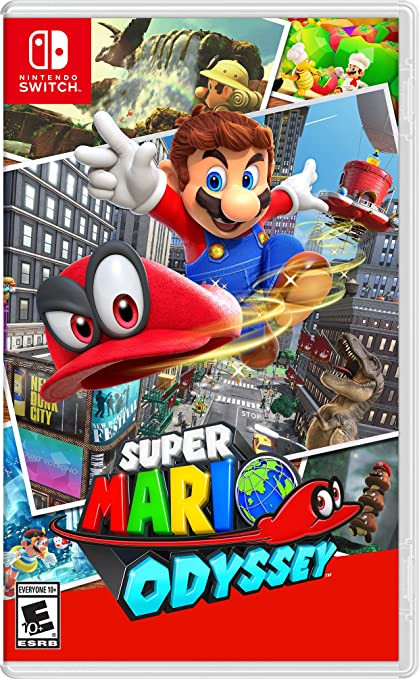 Close-up of Super Mario Odyssey