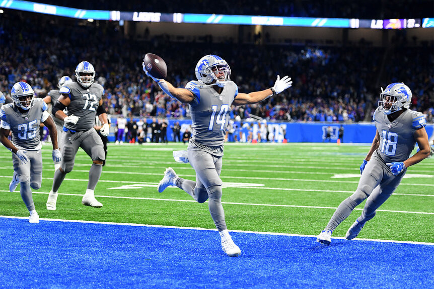 NFL Lions Celebration