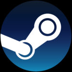Steam logo with free games promotion