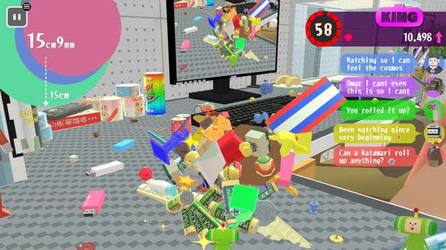 Katamari Damacy Rolling LIVE on Apple Arcade