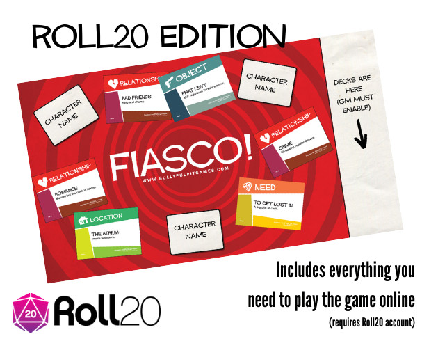 Fiasco Game Expansion Packs