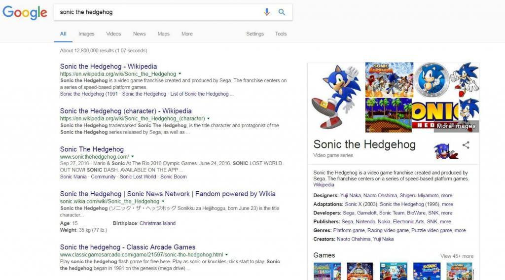 Sonic easter egg