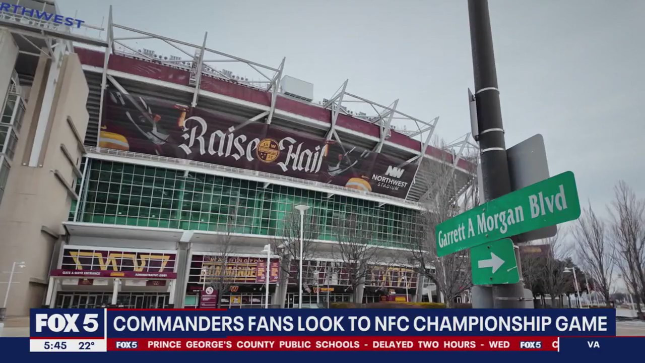 Washington Commanders NFC Championship game details