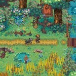 Kynseed game featuring a player running with their dog exploring the world