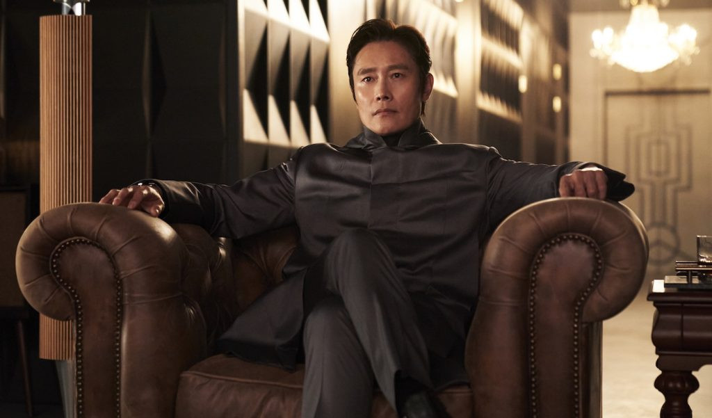 Lee Jung-jae as Gi-hun in Squid Game Season 2, showcasing his determined expression