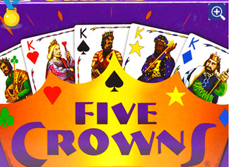 5 Crowns Card Game Zoomed