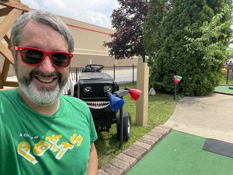 Devious looking lawmower