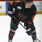 Lehigh Valley Phantoms players celebrating playoff qualification